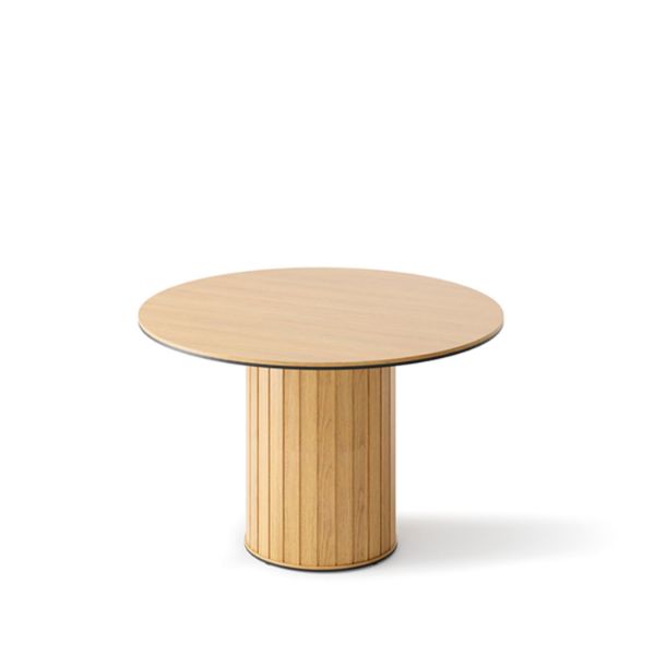 Masa dining 120 cm, decor stejar natur Rotto 