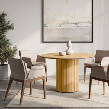 Imagine Masa dining 120 cm, decor stejar natur Rotto 