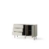 	Bufet 134 cm cu iluminare casmir/stejar Epiro