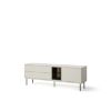 Comoda TV 161 cm cu iluminare casmir/stejar Epiro