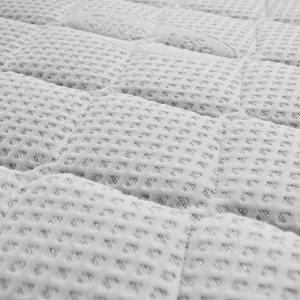 Saltea 140 x 200 x 25 cm memory, pocket springs, Silver