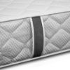Saltea 140 x 200 x 25 cm memory, pocket springs, Silver
