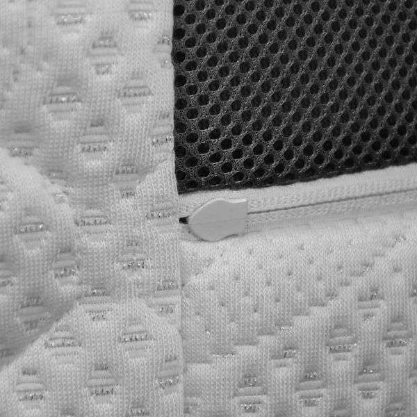 Saltea 160 x 200 x 25 cm memory, pocket springs, Silver