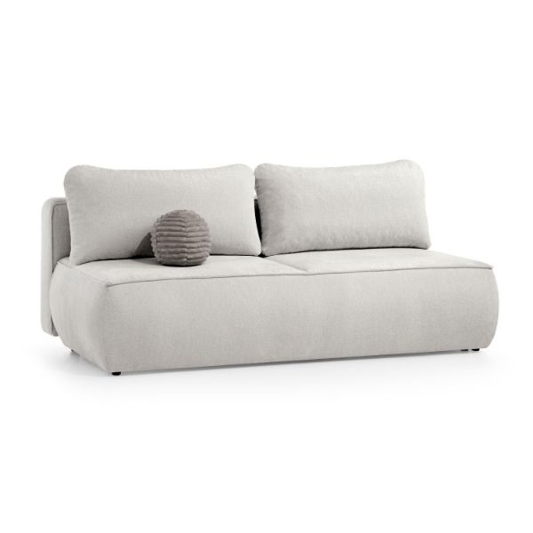 Canapea extensibila 3 locuri crem Dalin