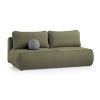 Canapea extensibila 3 locuri verde olive Dalin