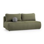 Canapea extensibila 3 locuri verde olive Dalin