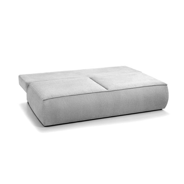 	Canapea extensibila 3 locuri gri deschis Dalin