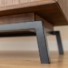 Comoda cu 4 sertare stejar Loft Tabacco