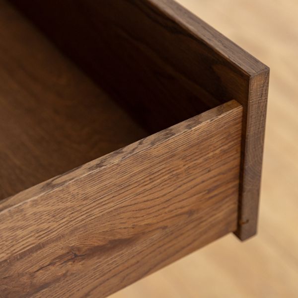 Comoda cu 4 sertare stejar Loft Tabacco