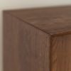 Comoda 4 sertare sticla stejar Loft Tabacco