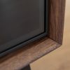 Comoda 4 sertare sticla stejar Loft Tabacco