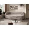 Pat colt stanga extensibil 80 x 220 cm bej Fabillo