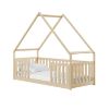 Pat casuta 90 x 200 cm lemn masiv natur Bee