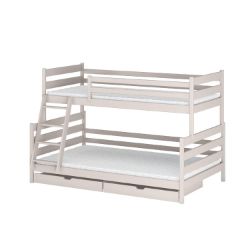 	Pat supraetajat lemn 90 x 200/120 x 200 cm casmir Fami