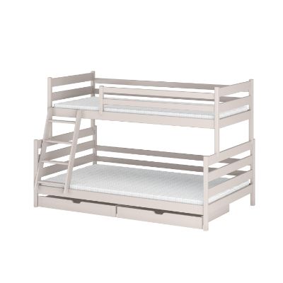	Pat supraetajat lemn 90 x 200/120 x 200 cm casmir Fami