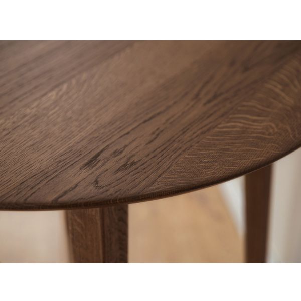 Masa rotunda extensibila 110/210 cm stejar tabacco Otello