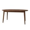 	Masa rotunda extensibila 110/210 cm stejar tabacco Otello