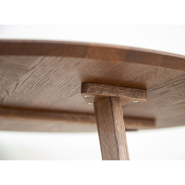 Masuta de cafea 90 cm stejar tabacco Otello