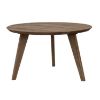 Masuta de cafea rotunda 70 cm stejar tabacco Otello 