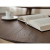 Masuta de cafea rotunda 70 cm stejar tabacco Otello 