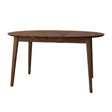 Masa rotunda extensibila 90/140 cm stejar tabacco Otello