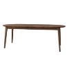 Masa rotunda extensibila 90/190 cm stejar tabacco Otello