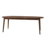 Masa rotunda extensibila 90/190 cm stejar tabacco Otello