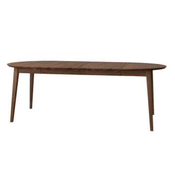 Masa rotunda extensibila 90/190 cm stejar tabacco Otello