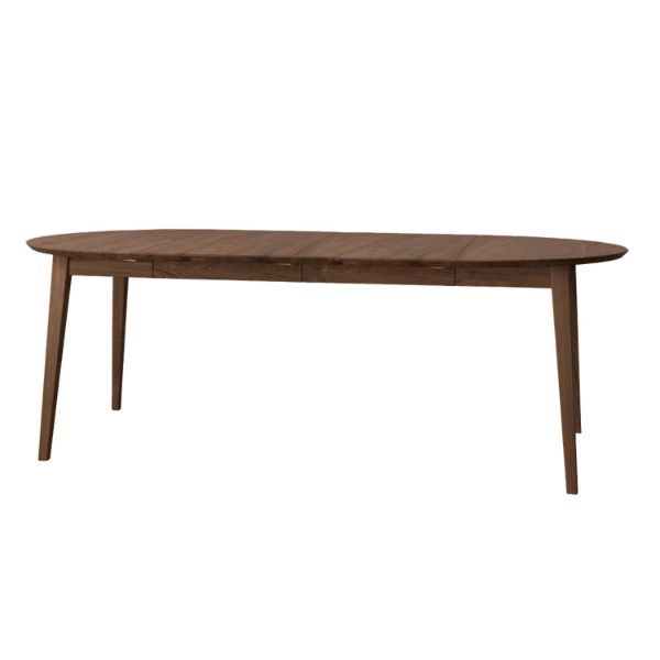 Masa rotunda extensibila 90/190 cm stejar tabacco Otello