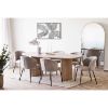 Masa dining fixa 210 cm natur Serra