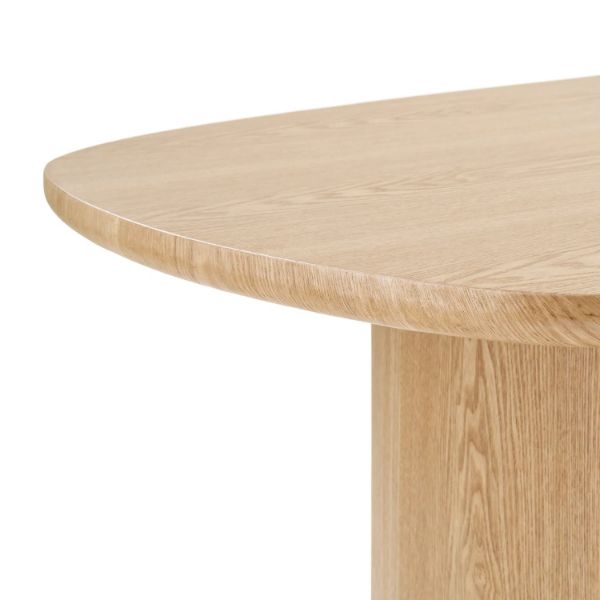 Masa dining fixa 210 cm natur Serra