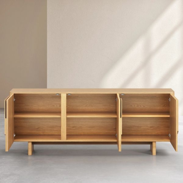 Bufet cu 3 usi stejar natur Amore