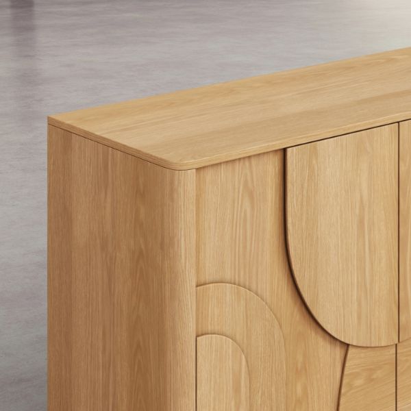 Bufet cu 2 usi stejar natur Amore