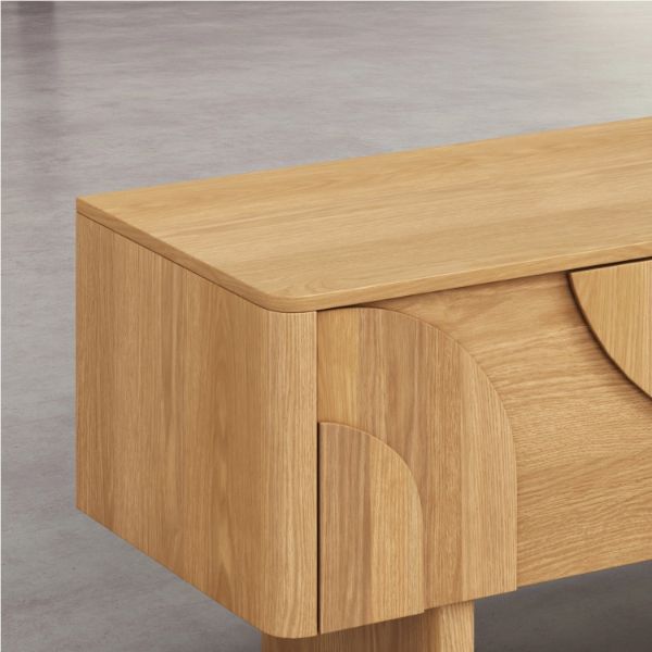 Comoda TV cu 3 sertare stejar natur Amore