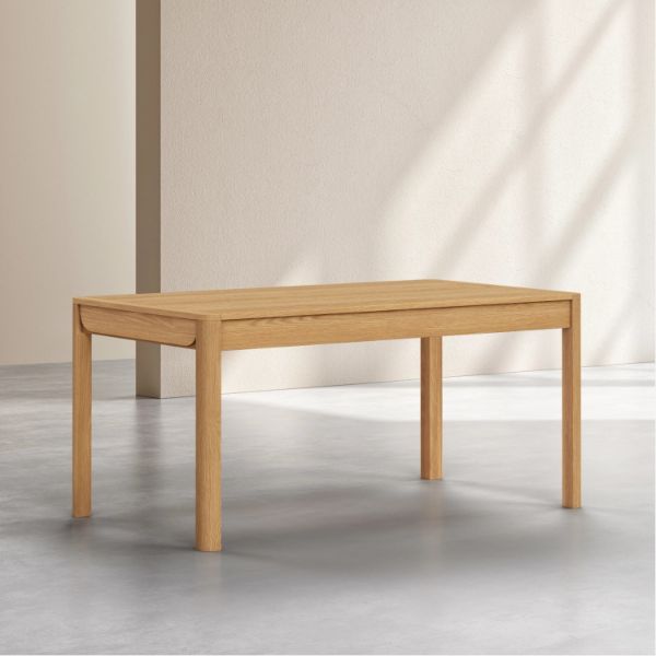 Masa extensibila 160/220 cm stejar natur Milord