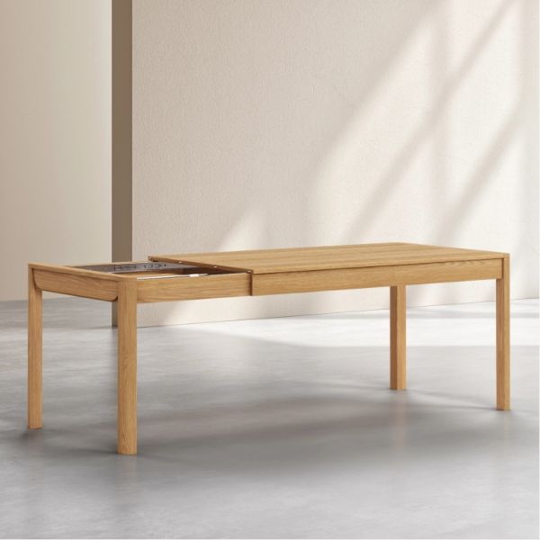 Masa extensibila 160/220 cm stejar natur Milord