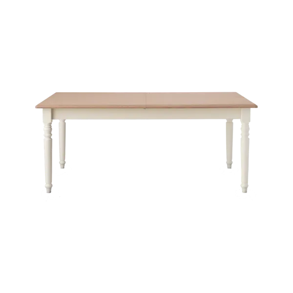 	Masa extensibila 180/260 cm alb/stejar natur Provence