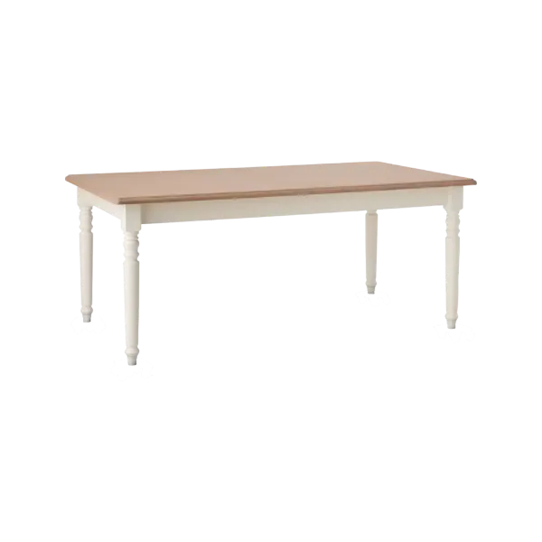 	Masa extensibila 180/260 cm alb/stejar natur Provence