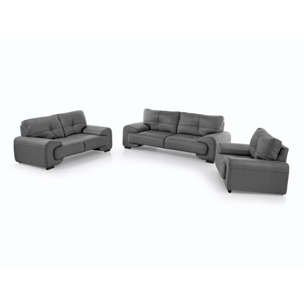 Set canapele 3-2-1 grafit Omega Lux