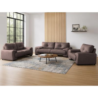 	Set canapele 3-2-1 ciocolatiu Omega Lux