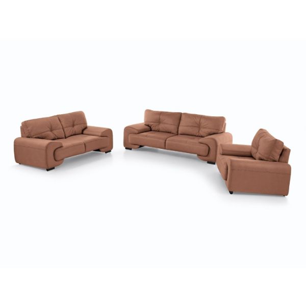 	Set canapele 3-2-1 caramiziu Omega Lux