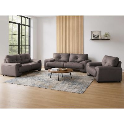 	Set canapele 3-2-1 cafeniu Omega Lux