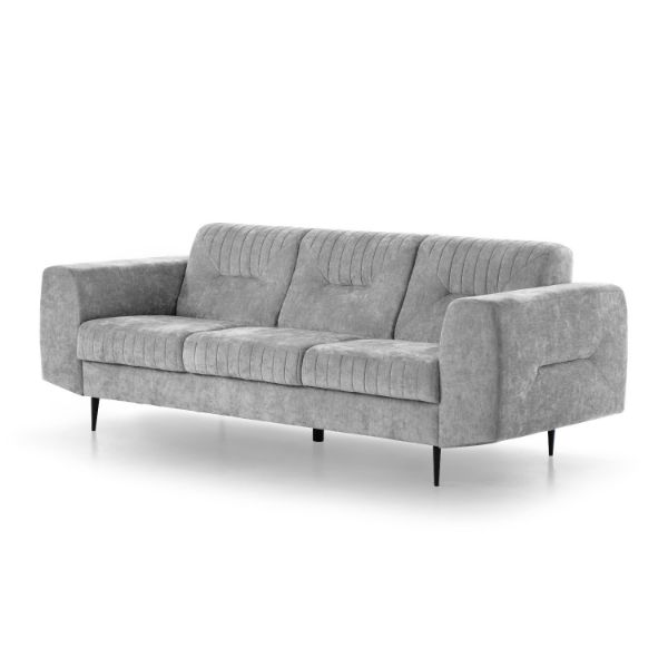 Set canapele 3-2-1 gri deschis Venezia