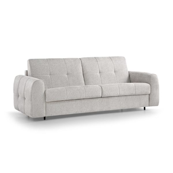 Canapea extensibila cu saltea L250 cm crem Peroni
