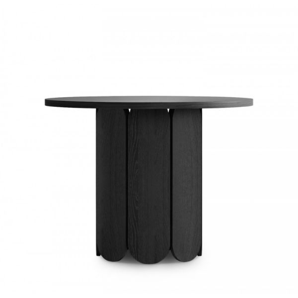 Masa dining rotunda 98 cm negru Craft