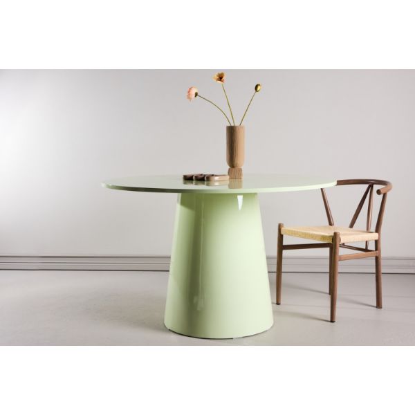 Masa rotunda 120 cm verde deschis Lanzo