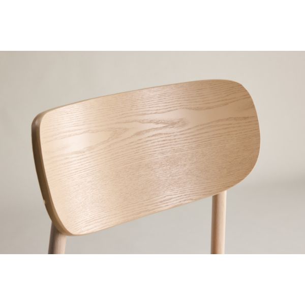 Scaun dining metalic bej/natur Polly
