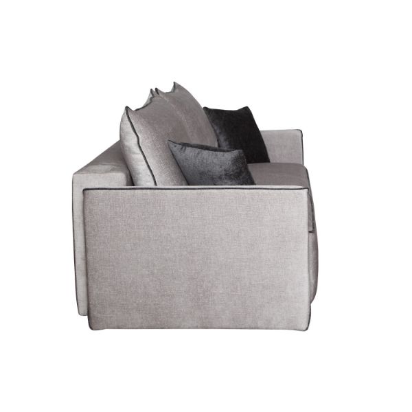 Canapea extensibila L 210 cm gri Soho