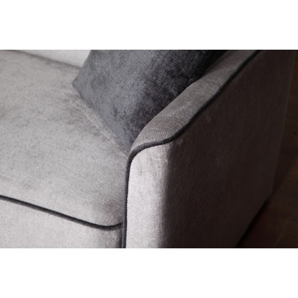 Canapea extensibila L 210 cm gri Soho