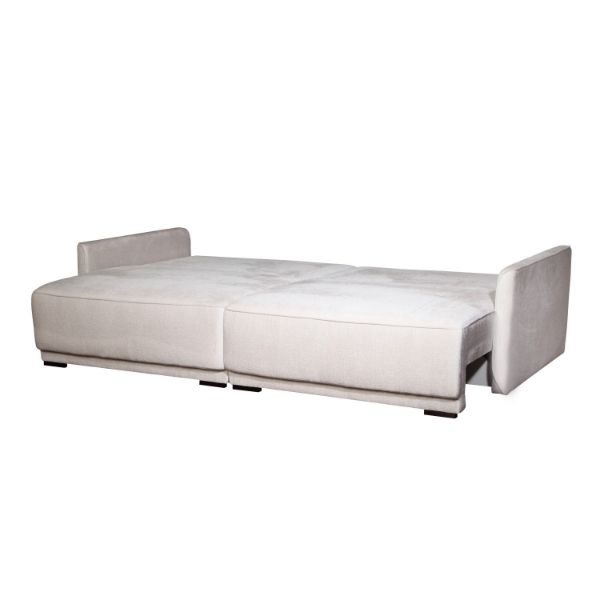 Canapea extensibila L 265 cm alb murdar Soho